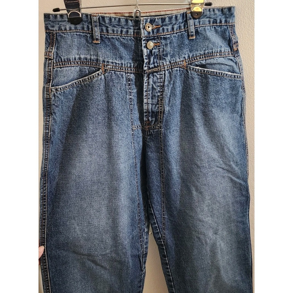 Marithe Francois Girbaud Vintage 90s Carpenter Jeans Medium Wash Denim Size 30